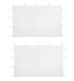Cumpara ieftin Set 2x Perete universal de pavilion din polietilena, 295x195 cm - Alb