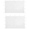 Set 2x Perete universal de pavilion din polietilena, 295x195 cm - Alb