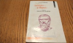 SOCIETATEA DESCHISA SI DUSMANI EI - Volumul I - Vraja lui PLATON - K. R. Popper - Humanitas, 1993, 366 p.; DEFECT: cartea are pagini albe