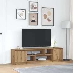 vidaXL Dulap TV, stejar artizanal, 188,5x41x50 cm, lemn prelucrat foto