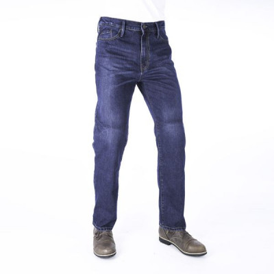 Pantaloni Moto Oxford Wear Jean Straight Ce Aa Albastru Marimea 32 DM199103R32-OX foto