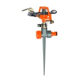 Aspersor Impuls Metalic PLUS, 6 Moduri Stropire, Raza 15m, 706mp, AGT-7985