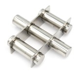 Grilă magnetică rotundă D 150 x 25 mm cu 3 tuburi