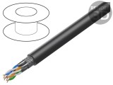 Cablu HELUKAT 600 S/FTP Cat7e 23AWG PVC Negru