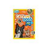 National Geographic Kids Cats and Dogs Super Sticker Activity Book