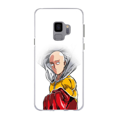 Husa compatibila cu Samsung Galaxy S9 Silicon Gel Tpu Model One Punch Man Saitama foto