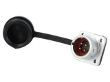 Soclu SF12 Tată 4 PIN IP67 5A 200V 0.75mm2 -40&divide;100&deg;C