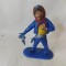 bnk jc Figurine de plastic - Jean Hoeffler - cowboy cu pistol