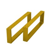Set 2 Picioare Masa Metal, Noptiera sau Comoda, Gold, PM31G
