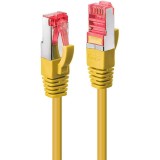 Cablu Lindy 1m Cat.6 S/FTP Network, Yell, &quot;LY-47762&quot; (timbru verde 0.18 lei)