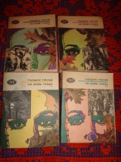 Pe aripile vantului - Margaret Mitchell / 4 volume, colectia bpt nr,1189-1192