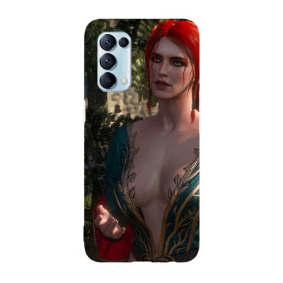 Husa compatibila cu Oppo A72, Viceversa, model Triss The Witcher, Silicon, TPU foto