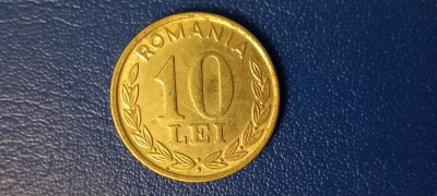 Moneda 10 lei 1994 cu Stema foto