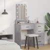 VidaXL Masă de Machiaj cu sertar Gri 50 x 41 x 140 cm Lemn compozit 865157