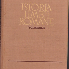 HST C6020 Istoria limbii române Limba latină 1965 volumul I