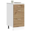 VidaXL Dulap inferior &ldquo;Lyon&rdquo; Artisan Stejar 40x46x81,5 cm 854219
