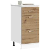VidaXL Dulap inferior &ldquo;Lyon&rdquo; Artisan Stejar 40x46x81,5 cm