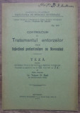 Tratamentul entorselor prin injectiuni periarticulare cu novocaina/ 1937, Alta editura
