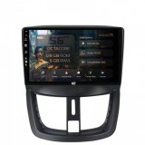 Navigatie Peugeot 207 6GB RAM Android 13 Octacore Slot Sim 4G DSP GPS Wi-FI Carplay Android Auto USB Bluetooth Waze Touchscreen 9 Inch