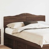 vidaXL Tăblie cap cu headboard Stejar &icirc;nchis 160 cm Lemn compozit 888646