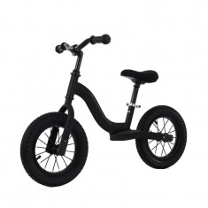 Bicicleta fara pedale pentru copii, 12 inch, Splendor, Negru