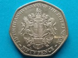 GIBRALTAR-50 PENCE 2017 (50th Anniversary of the Referendum)
