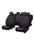 Set Huse Scaun Sport Negru-Rosu , Universale, Umbrella