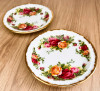 Farfurii desert - Royal Albert - Old country roses - 2 persoane, Decorative