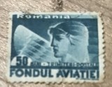 (FAV) Timbre Fondul Aviatiei, Stampilat