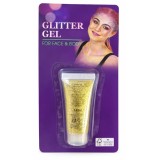 Gel cu Sclipici Albastru pentru Fata E i Corp 14 ml , Glitter Cosmetic pentru Machiaj E i Petreceri