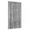 Perdele pentru insecte, gri si alb-negru, 100x230 cm, chenille