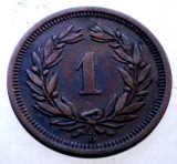 1.304 ELVETIA 1 RAPPEN 1919 B, Europa, Bronz