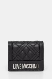 Love Moschino portofel culoarea negru, JC5601PP0MLA000B