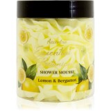 Accentra Essential Botanicals Shower Mousse spumă pentru duș cu parfum Lemon &amp; Bergamot 200 g