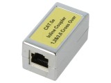 Cuplor RJ45 Goobay 68161 Argintiu Cat 5e Cross-Over IEEE 802.3at -20&divide;85&deg;C