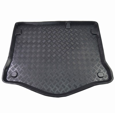 Protectie portbagaj Ford Focus 2 Hatchback 2005-2008, fara protectie antiderapanta cu forma pentru roata de rezerva Kft Auto foto