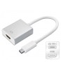 Cablu adaptor convertor semnal de la USB type C 3.1 tata la HDMI A, Oem