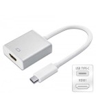 Cablu adaptor convertor semnal de la USB type C 3.1 tata la HDMI A
