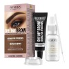 Vopsea Sprancene Henna Revers Oh! My Brows Maro Deschis 30ml, Ulei Argan si Ricin, Set Aplicare Inclus