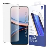 Folie de protectie Ecran DUX DUCIS pentru Xiaomi Poco F7 Ultra, Sticla Securizata, Edge Glue, Neagra