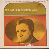 Disc vinil, LP. The Art Of Beniamino Gigli-BENIAMINO GIGLI