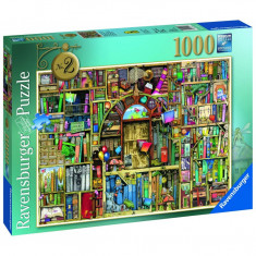 Puzzle Libraria Bizara 2, 1000 piese Ravensburger
