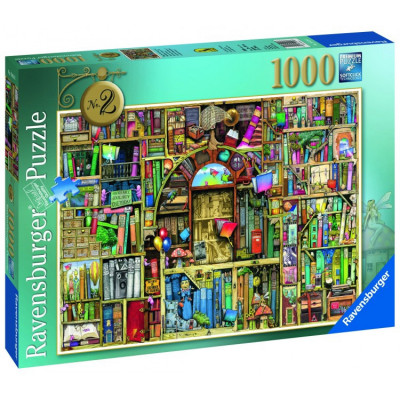Puzzle Libraria Bizara 2, 1000 piese Ravensburger foto