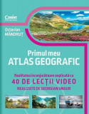 Primul meu atlas geografic. Realitatea inconjuratoare explicata cu 40 de lectii video PlayLearn Toys, Corint