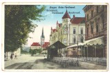 SV * Brasov * BULEVARDUL FERDINAND * Cafeneaua Transilvania * Prefectura * 1929, Circulata, Necirculata, Fotografie, Printata