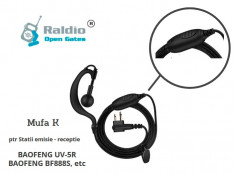 Raldio - Casti ptr Statii radio mufa K - caliatate OK foto