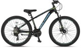 Bicicleta MTB Umit Solaris, 21 viteze, culoare negru/albastru/verde, roata 26",... Cod:62651140002
