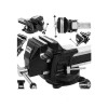 Menghina Rotativa Banc 100mm Verke Premium Line, Nicovala, Fonta, Falci Intarite, Baza Pivotanta 360&deg;