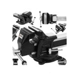Menghina rotativa turnata, 100 mm, de banc, cu nicovala, Premium Line, Verke