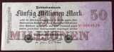 Germania 50.000.000 50000000 mark 50 milionen 1923 seria 829 **